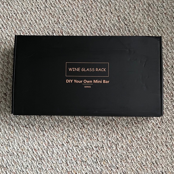 NEW - Wine Glass Rack - Bronze - Picture 12 of 13